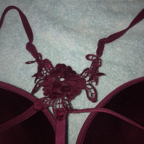 Rue21 Bralette Maroon - Picture 3 of 3